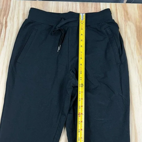 Sevego Inseam 32" Joggers Men Small Black Lightweight Sweatpants Athletic Gym - Picture 6 of 10